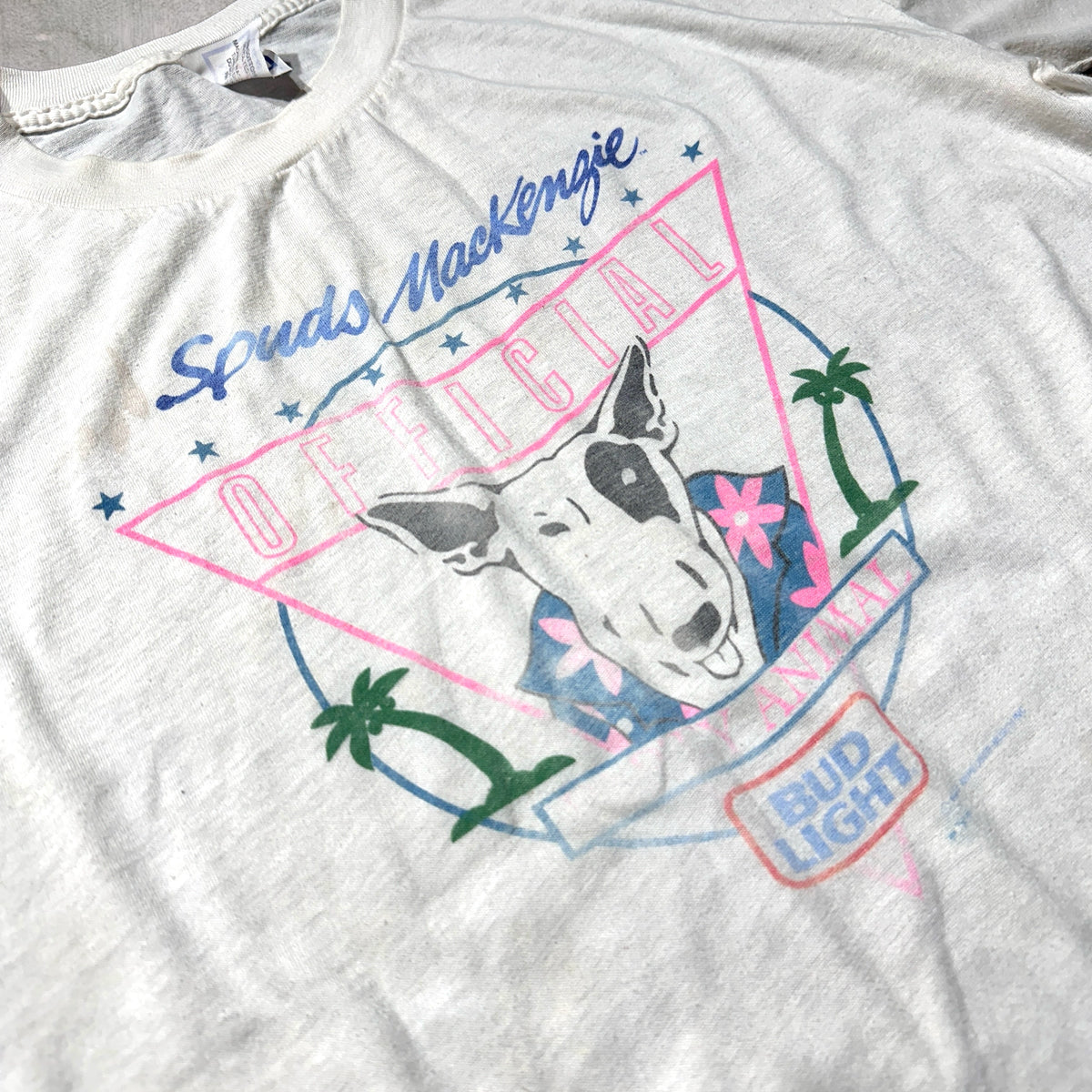 Vintage Bud Light Spuds Mackenzie Tee - M