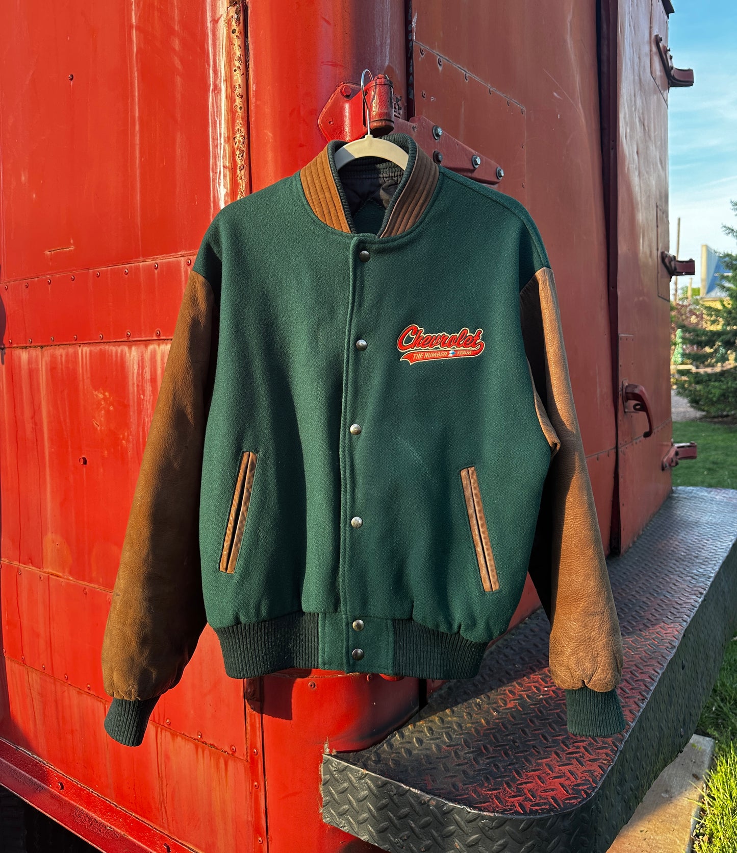 Vintage Chevrolet Bomber Jacket - L