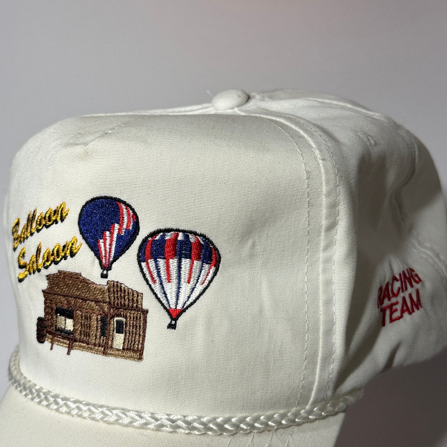 Vintage Balloon Saloon Racing Team Snapback Hat