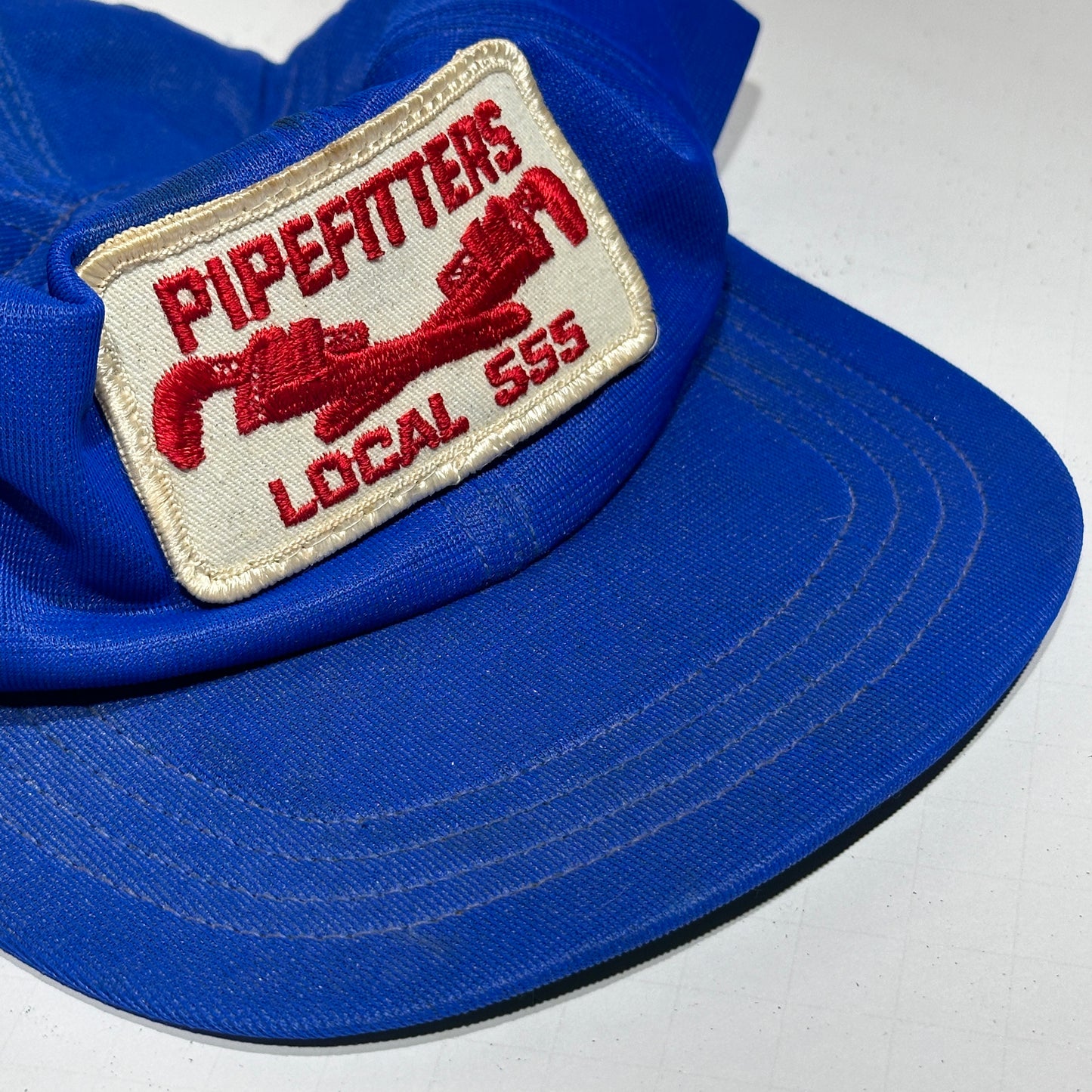 Vintage Local 555 Pipefitters Snapback Hat