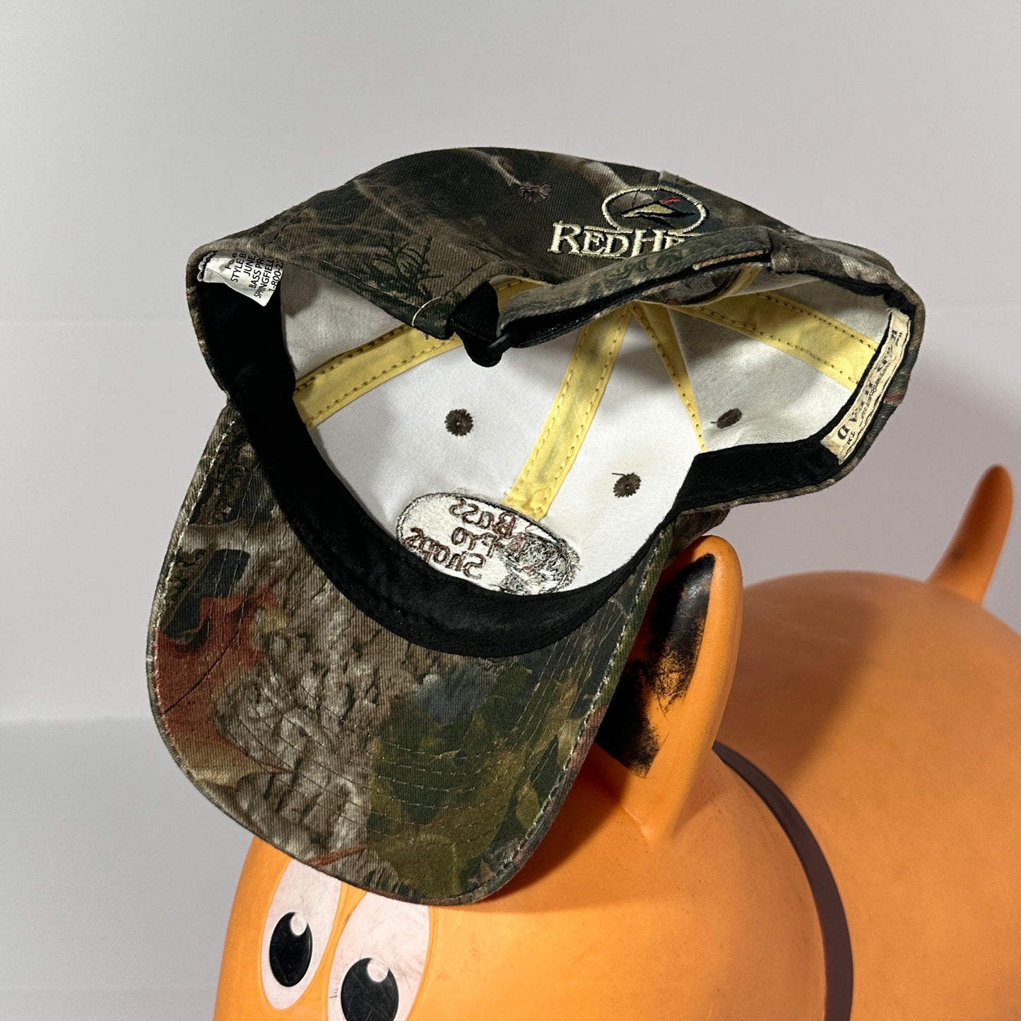 Vintage BassPro Camo Strapback Hat