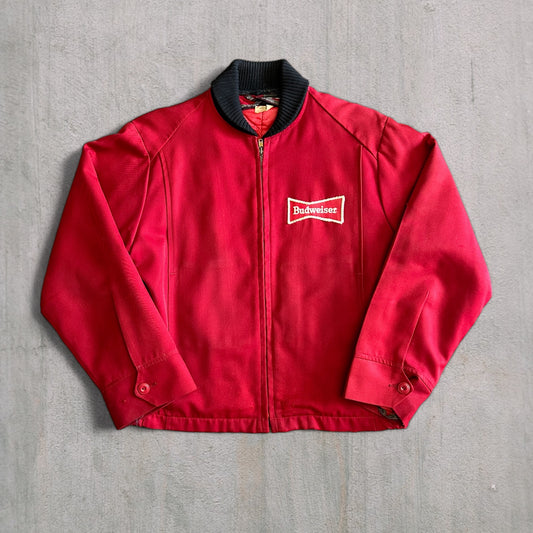 RARE Vintage 60's Budweiser Delivery Jacket - M