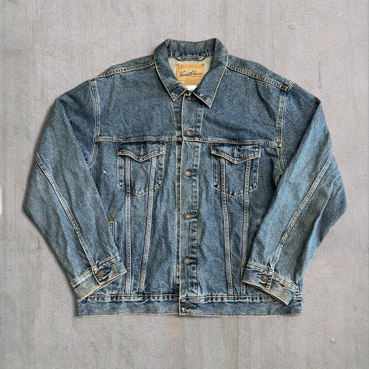 Vintage Levi Strauss Denim Trucker Jacket - XL