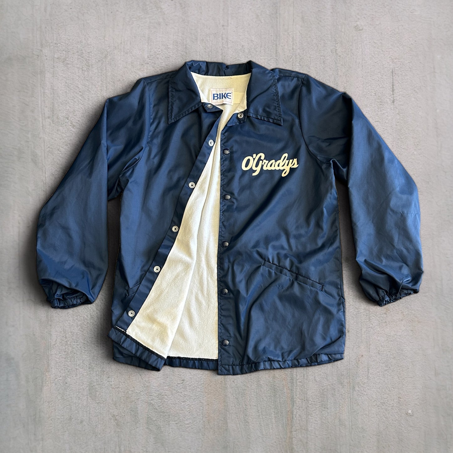 Vintage BIKE Fleece Lined Jacket - M