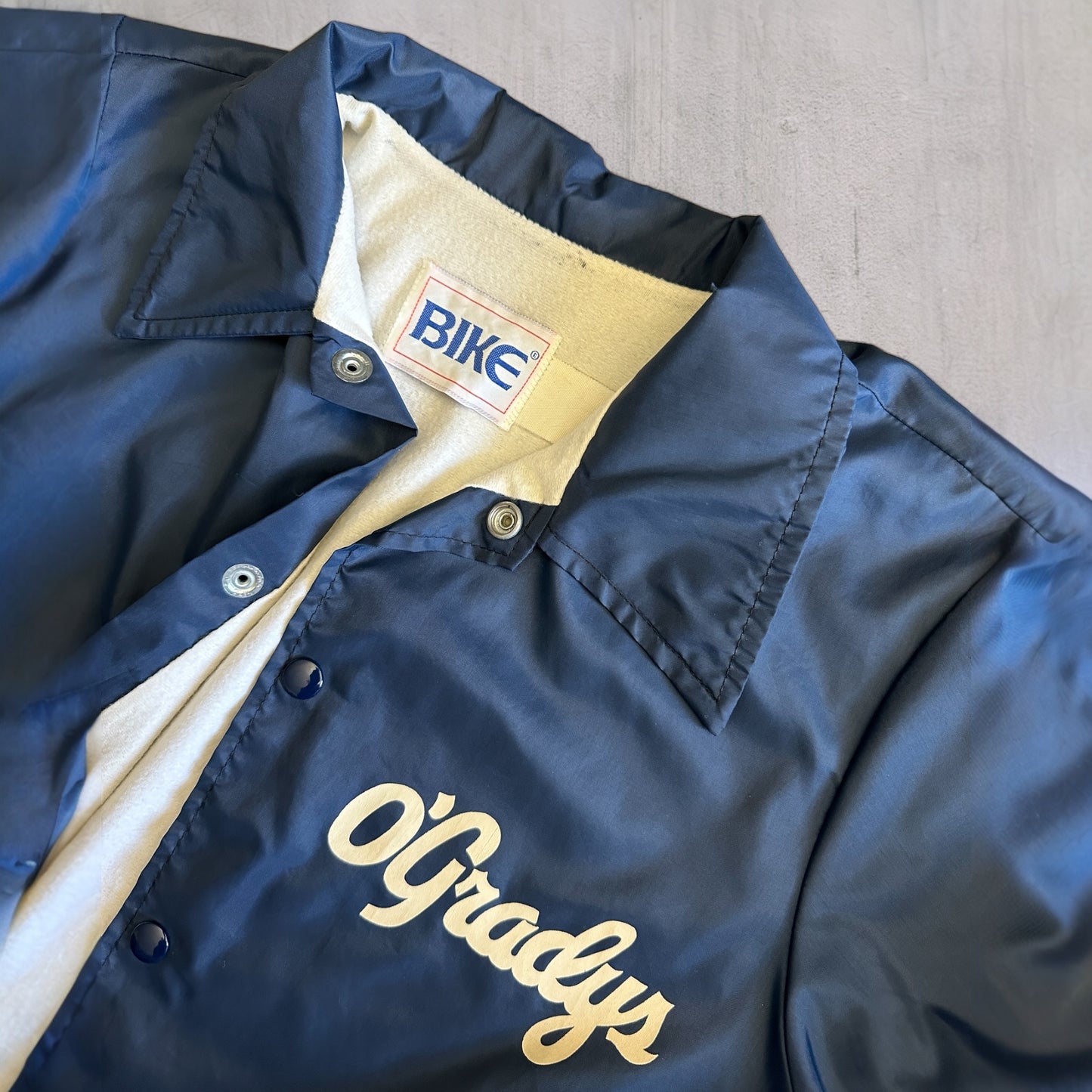 Vintage BIKE Fleece Lined Jacket - M