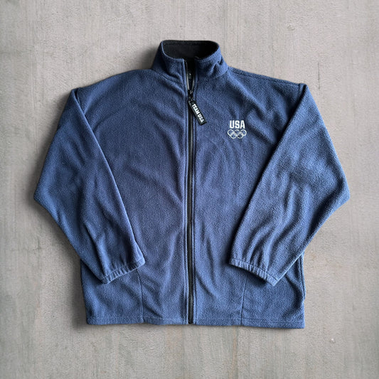 Vintage Fleece USA Zip-Up