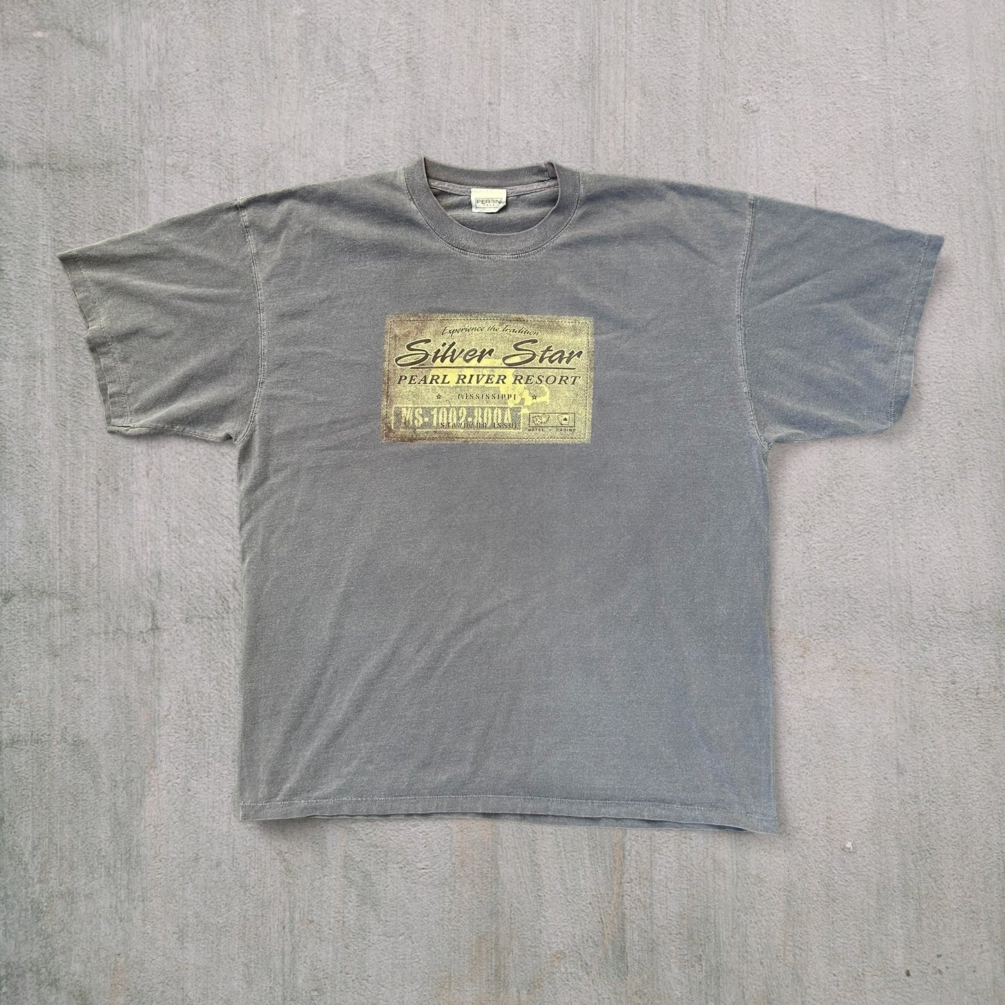 Vintage Silver Star Tee - XL